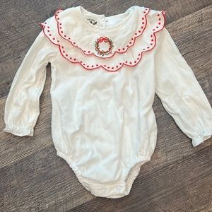 Baby girl Christmas bubble